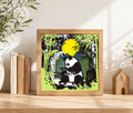 Panda Paper Cut Light Box Digital Files